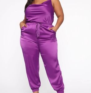 Purple romper